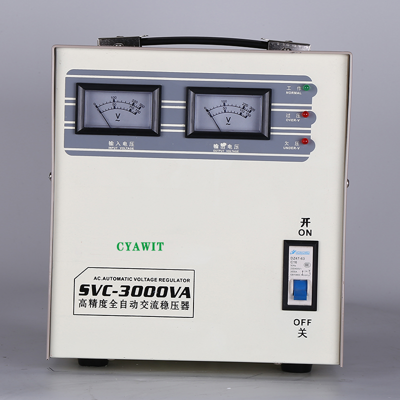 SVC-3000VA Single phase AC voltage regulator