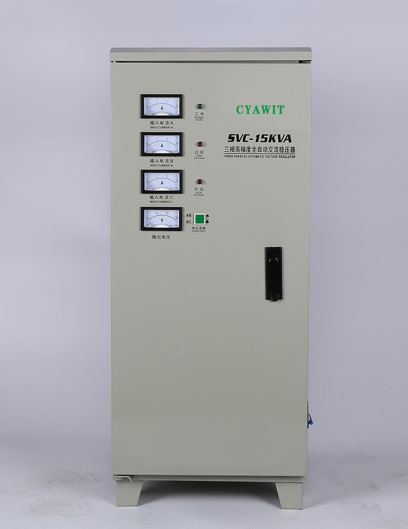 SVC-15KVA Three phase AC Voltage Stabilizer