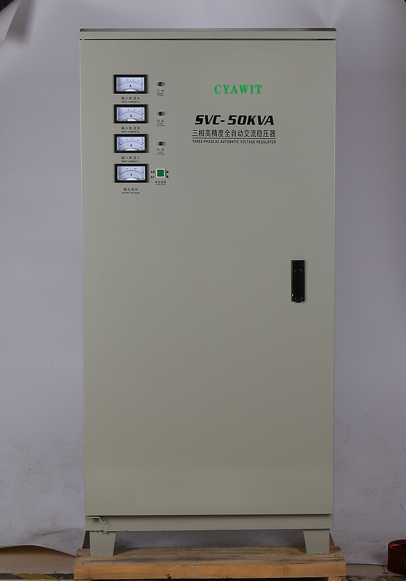 SVC-50KVA Three phase AC Voltage Stabilizer