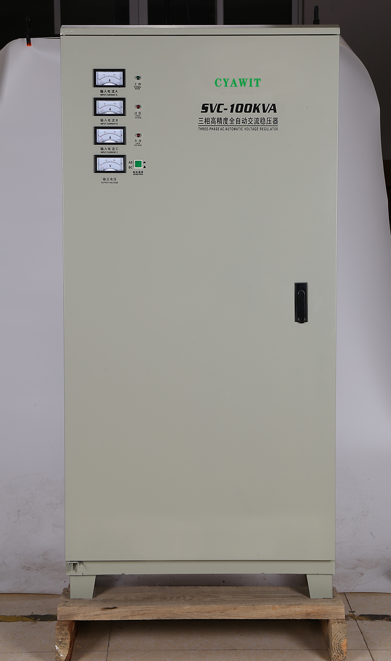 SVC-100KVA Three phase AC Voltage Stabilizer